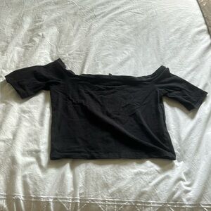 Charlotte Russe off the shoulder crop top